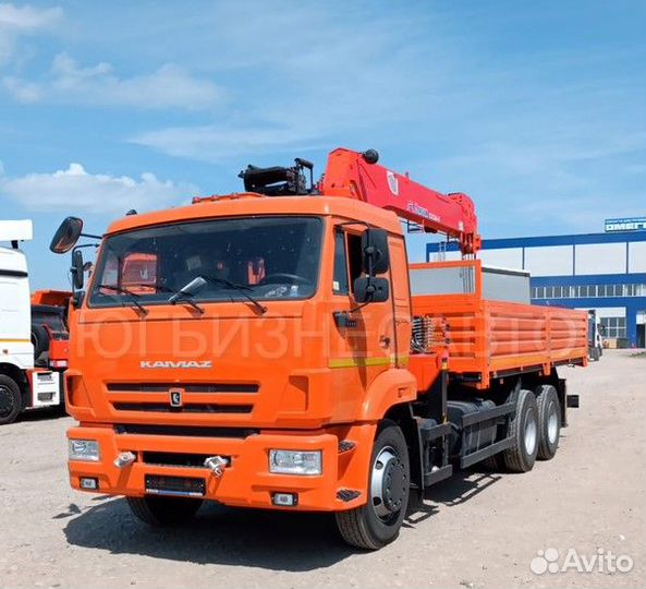 КамАЗ 65115-3094-48 с КМУ, 2023