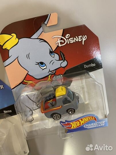 Машинки Hot wheels Disney