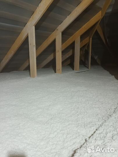 Утепление Эковата Качество 5+