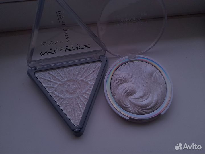 Хайлайтеры Influence Beauty и Lameila