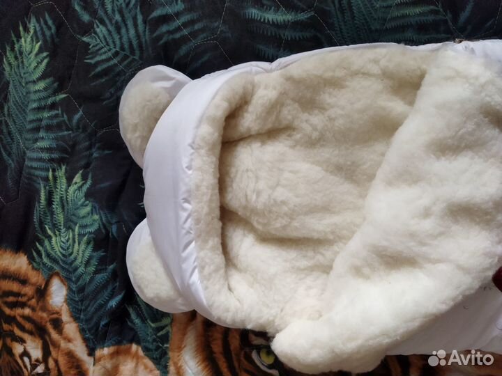 Конверт на выписку для девочки зима