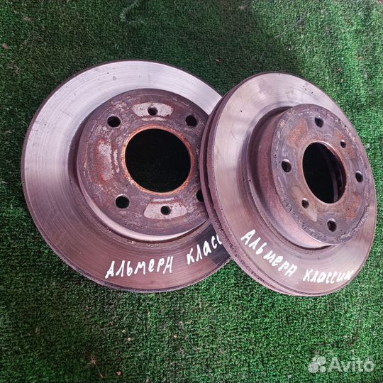 Диск тормозной Nissan almera classic