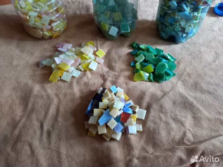 Мозаика из цветного стекла