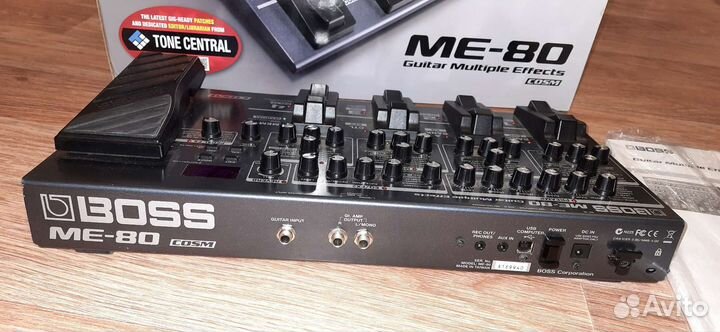 Гитарный процессор boss me 80