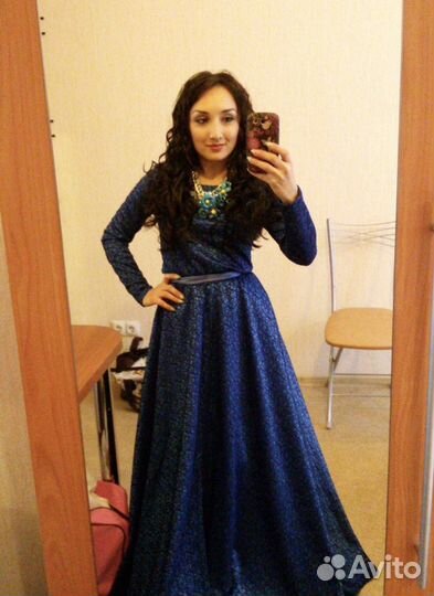 Длинное платье в пол