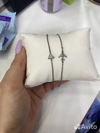 Браслет серебро