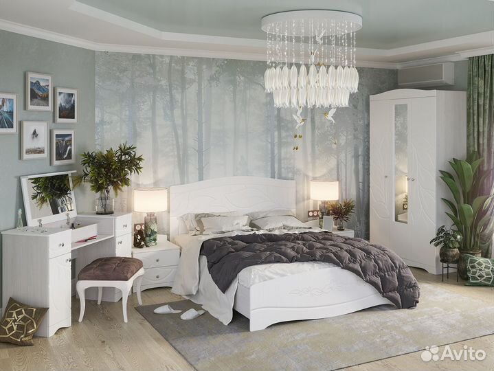 Тумба прикроватная с ящиками