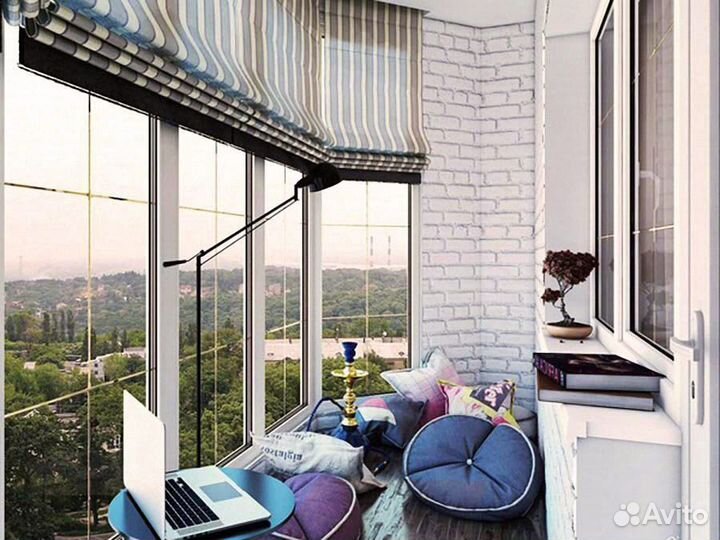 Остекление балконов и лоджий