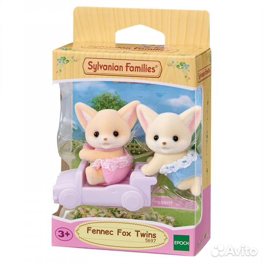 Набор Sylvanian Families Лисички фенек двойняшки 5