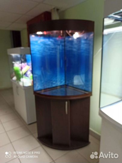 Аквариум180 свет биофильтр фон подставка