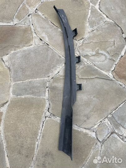 Накладка на бампер правая