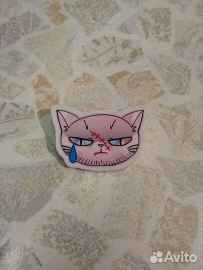 Брошь из дерева, новая (Чехия)