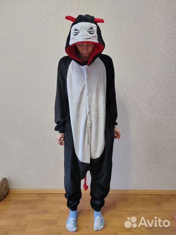 Пижама кигуруми дьявол взрослая