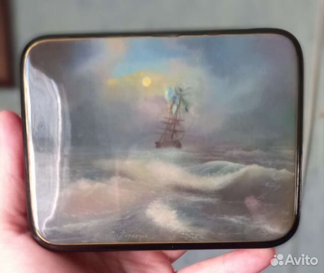 Шкатулка федоскино