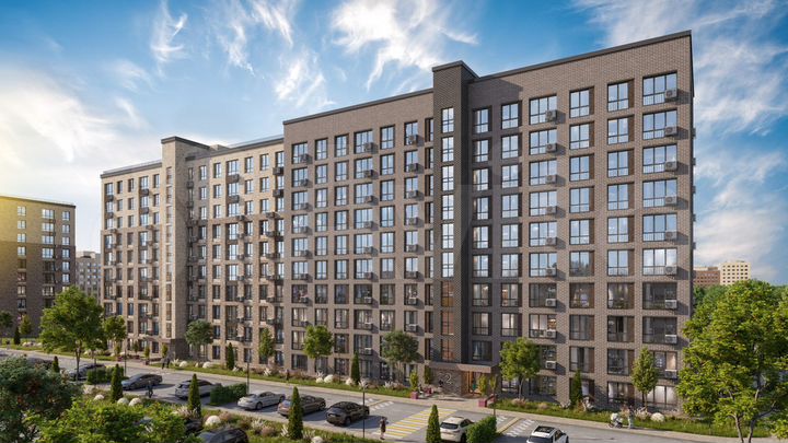 2-к. квартира, 59,7 м², 5/10 эт.