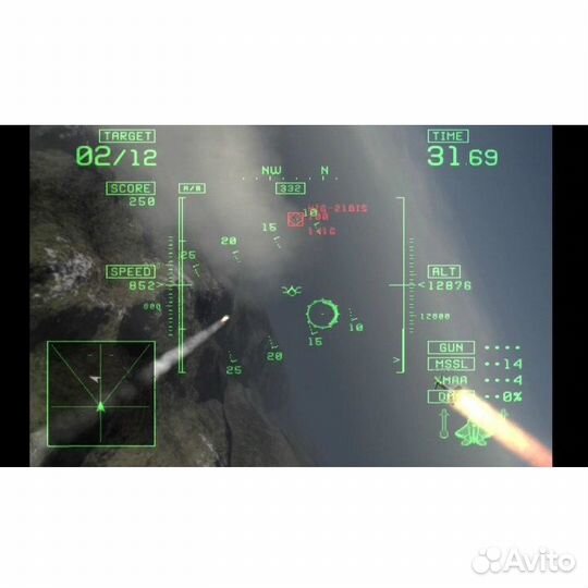 Ace Combat Squadron Leader, б/у, множ.царап. (PS2)