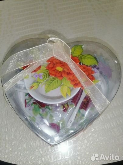 Чашка с блюдцем