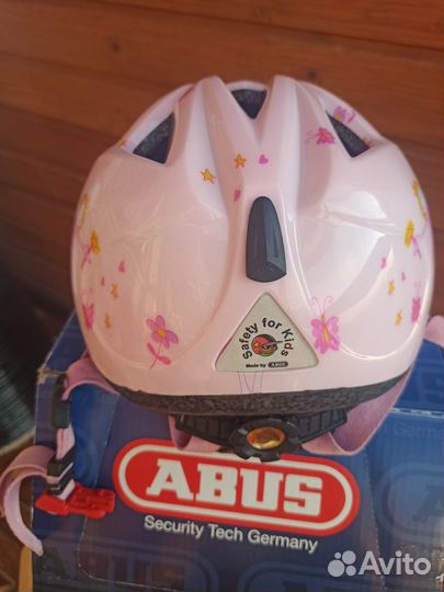 Новый детский велошлем Abus Smiley (М 50- 55 см)