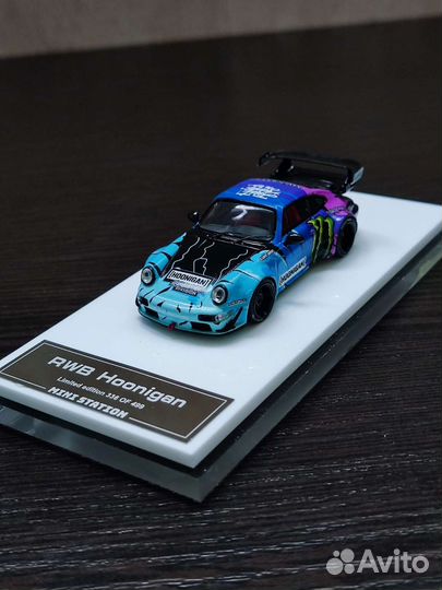 Ken Block Porsche RWB 993 Hoonigan 1 64 Limited