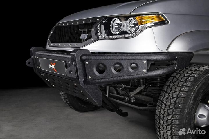 Бампер силовой передний BMS baikal для УАЗ Патриот