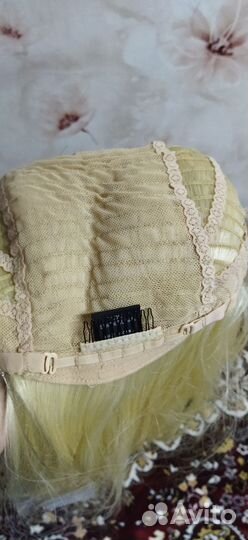 Волосы для наращивания 60 см блонд