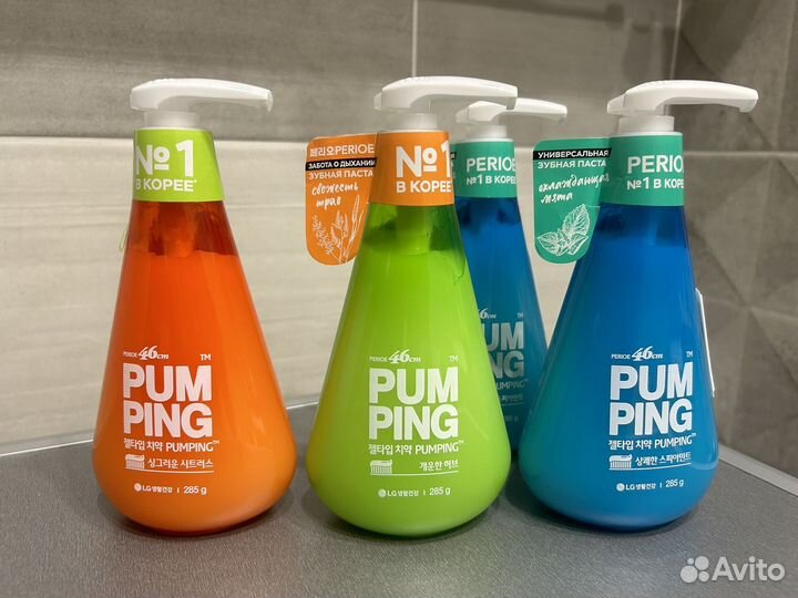 Корейская зубная паста Perioe