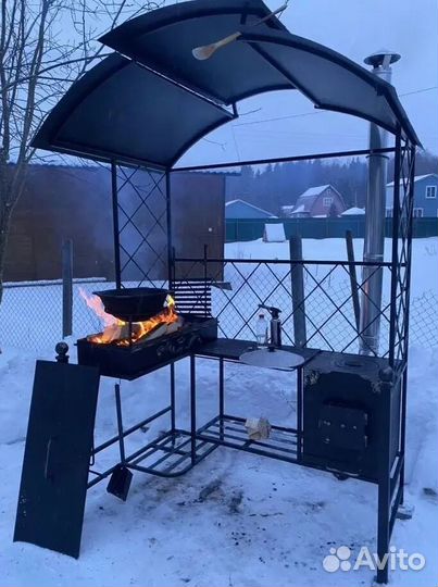 Мангал из стали