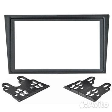 Переходная рамка Opel astra H 04-08 2din black (In