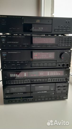 Victor DC-5500 и Technics SL-PJ28