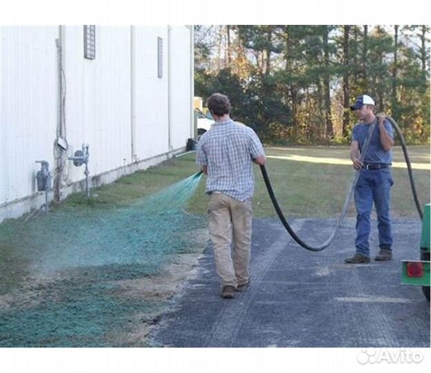 Гидропосев газона