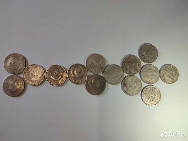 Монета СССР 15 копеек