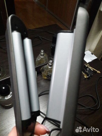 Профессиональные тройные щипцы для волос Harizma