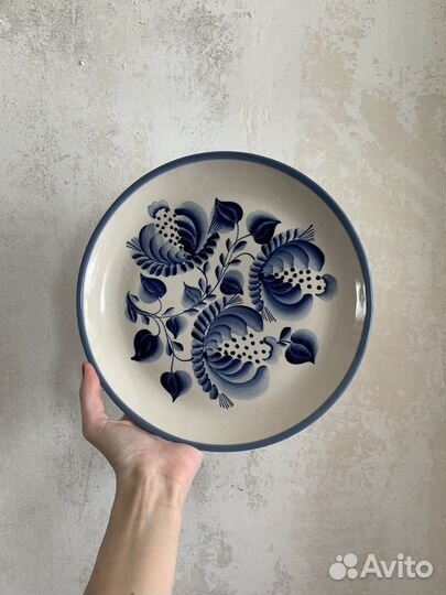 Тарелка фарфор финтаж