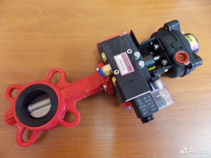 Дисковый затвор пневматический GSV0200N