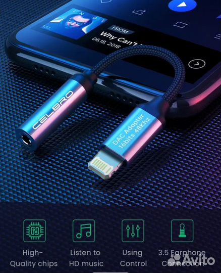 Новый переходник для наушников iPhone