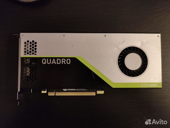 Видеокарта rtx 4000 quadro