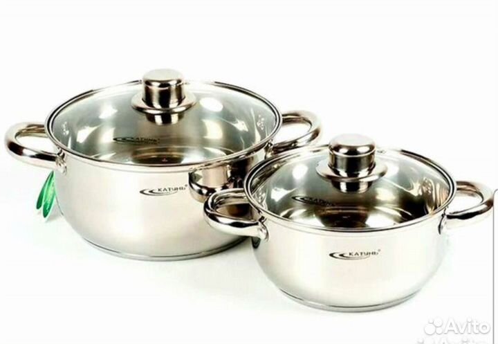 Кастрюля из нержавеющей стали Катунь
