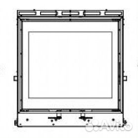 Дверца топки 175-270