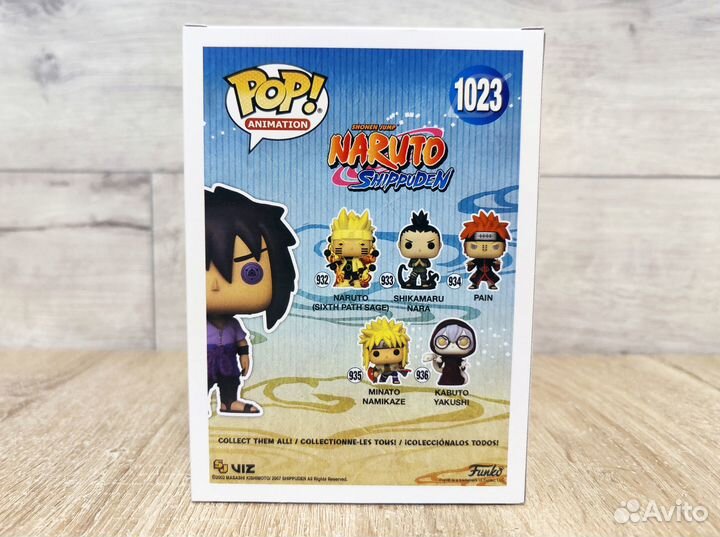 Funko Pop Саске Риннеган - Sasuke (Rinnegan) №1023