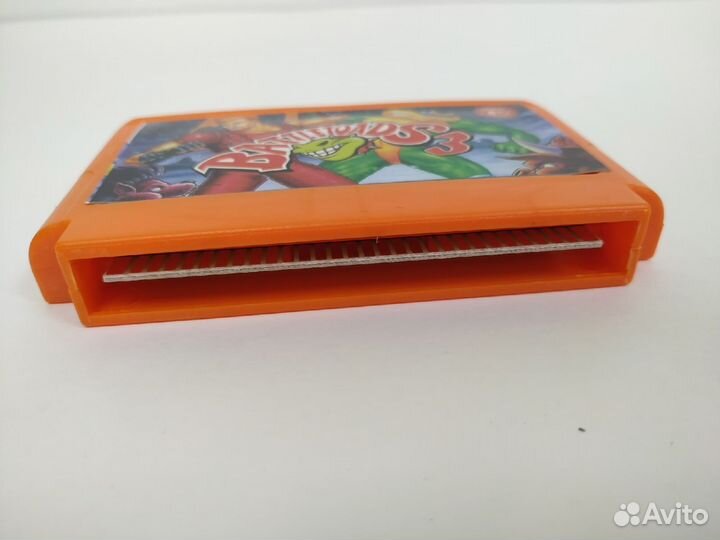 Картридж игра 8 Бит battle toads 3 для приставки