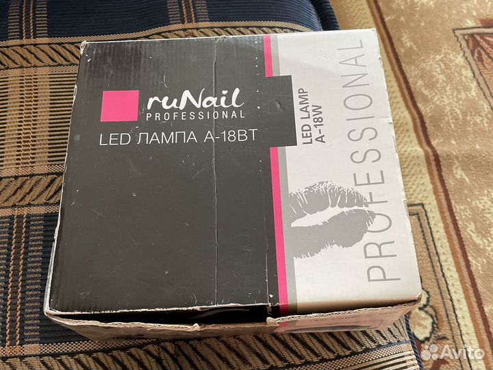 Led лампа для ногтей runail 18вт