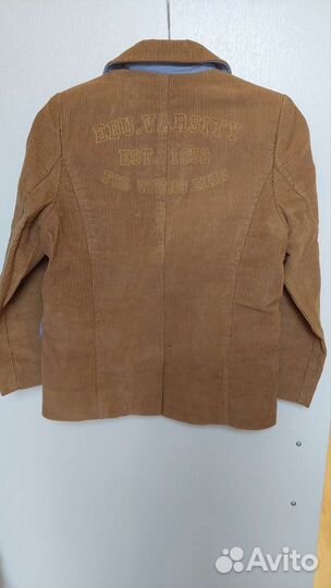 Пиджак вельветовый 104 и 122