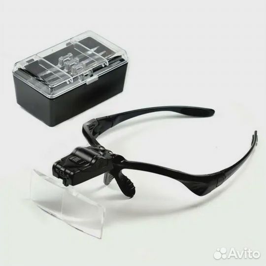 Стекла для очков-лупы