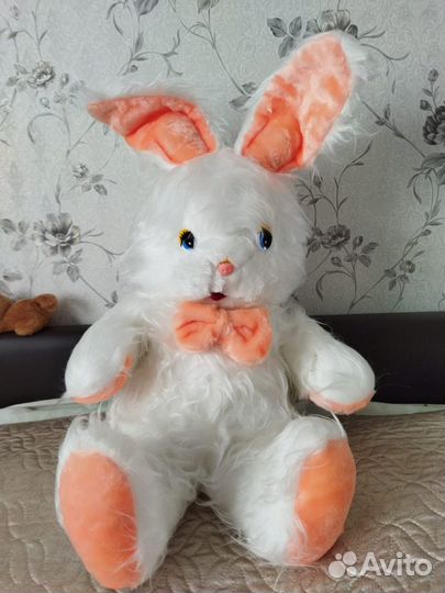 Мягкая игрушка заяц