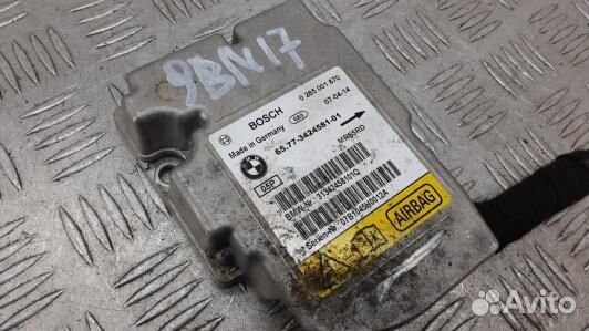 Блок управления airbag BMW X3 E83 (9BN17OQ01)