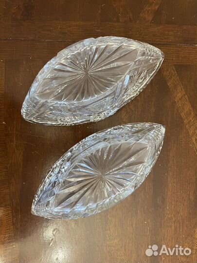 Салатник хрустальный