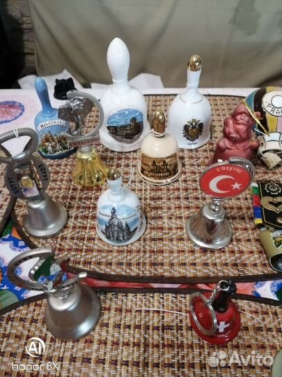 Сувенирные колокольчики