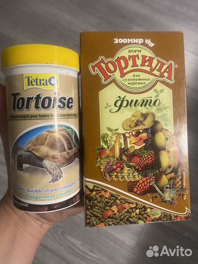 Корм для сухопутных черепах