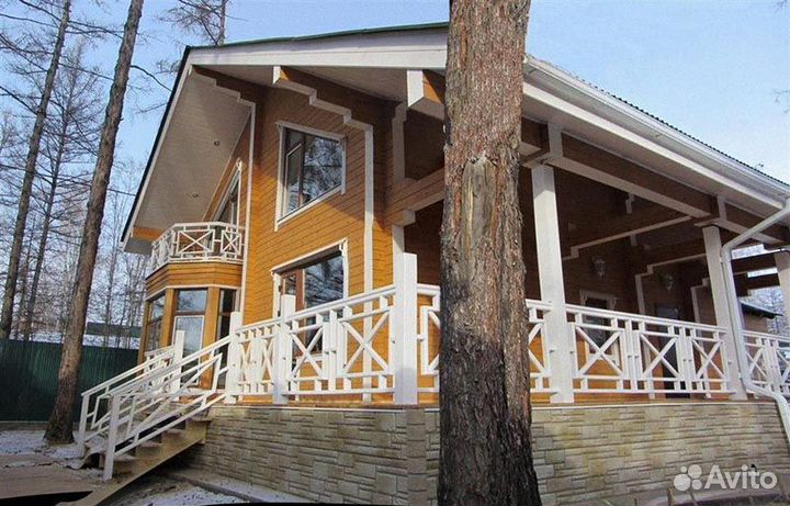 Дом из профилированного бруса