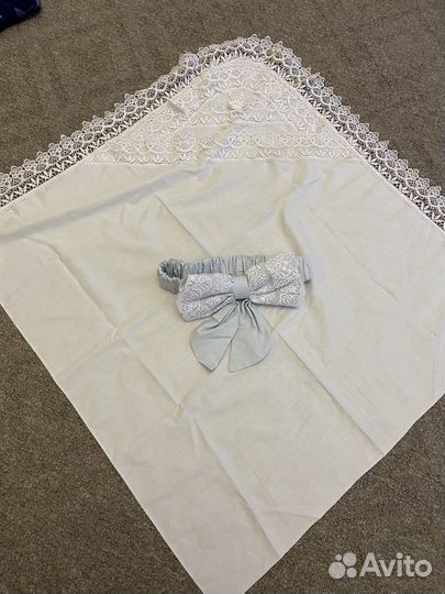 Уголок и бант на выписку